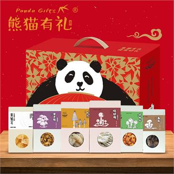 熊猫有礼 菌菇年货礼盒